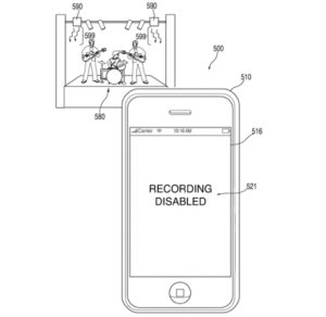 apple-patent record disabled