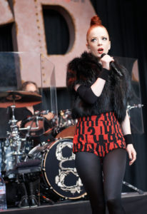 Shirley Manson of Garbage performing at BFD 2012 held on June 2nd, 2012 at the Shorline Amphitheater.